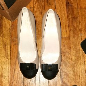 Cole Haan Bow W/Wedge Heel